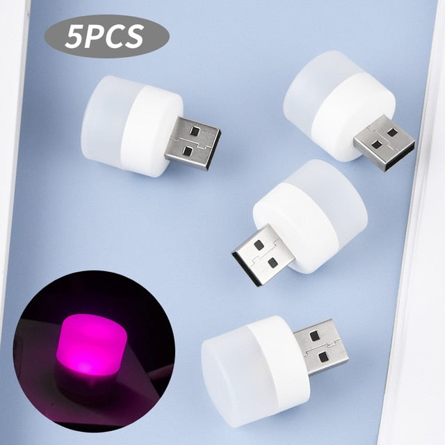 5V 1W Mini USB Plug Lamp Night Light