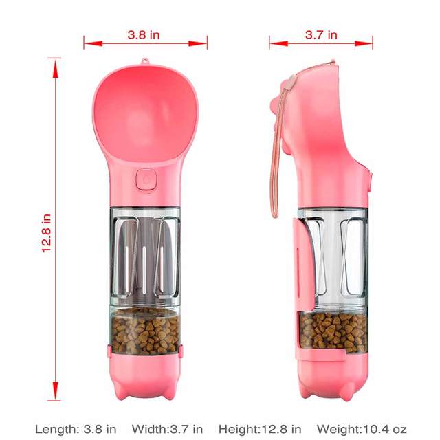 Multi-function Dog Bottle- Food, Water, Bags etc.