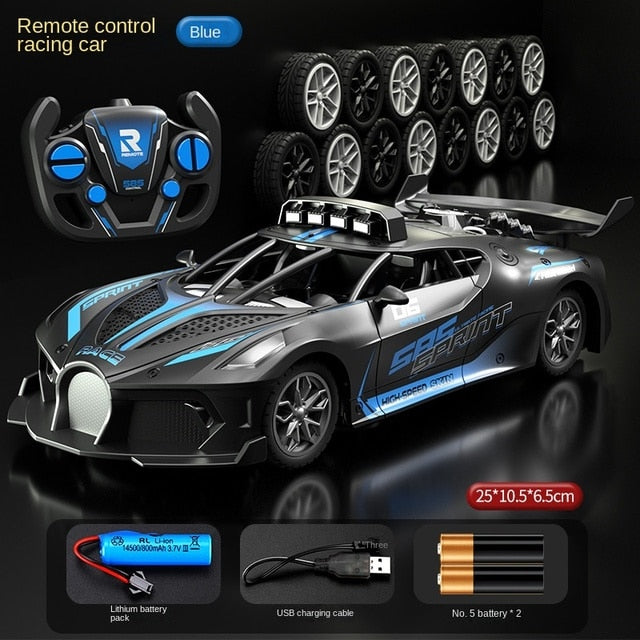 1:18 Remote Control Drift Rc Sports Car 2.4G Radio