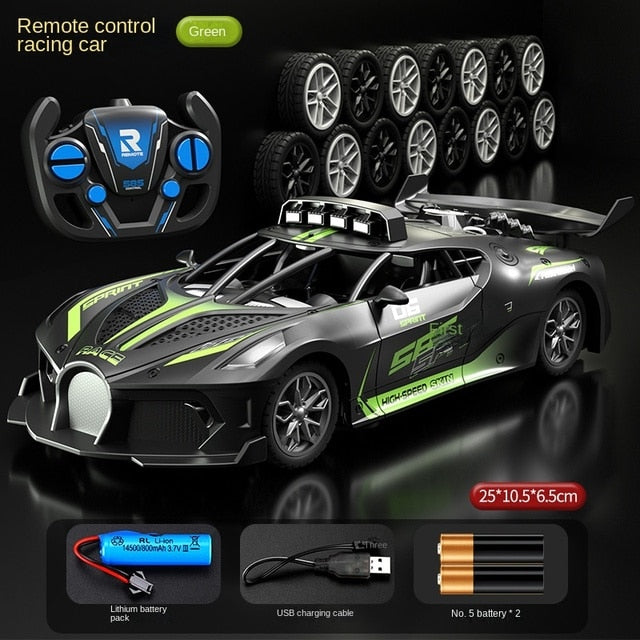 1:18 Remote Control Drift Rc Sports Car 2.4G Radio