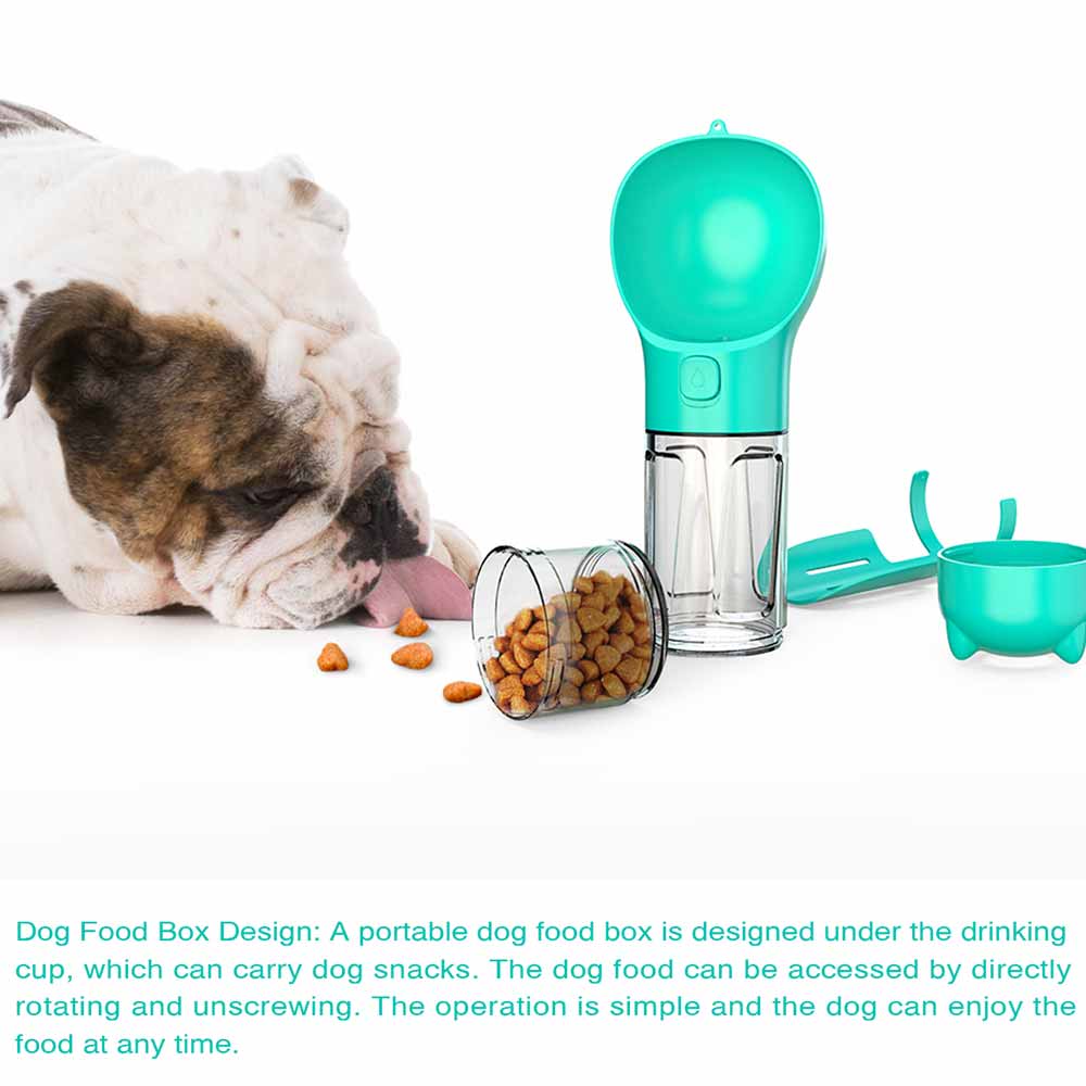 Multi-function Dog Bottle- Food, Water, Bags etc.