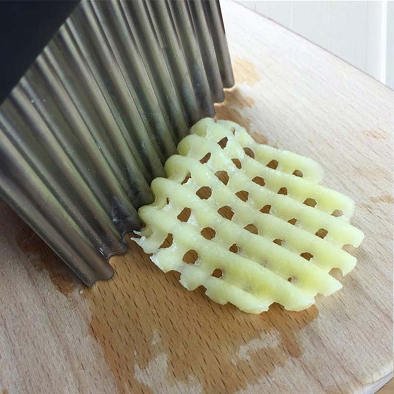 Waffle Cut Potato Slicer