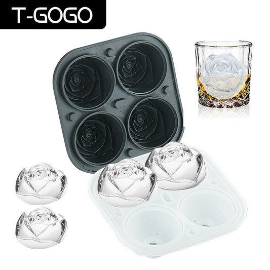 Rose Silicone Ice Cube Tray