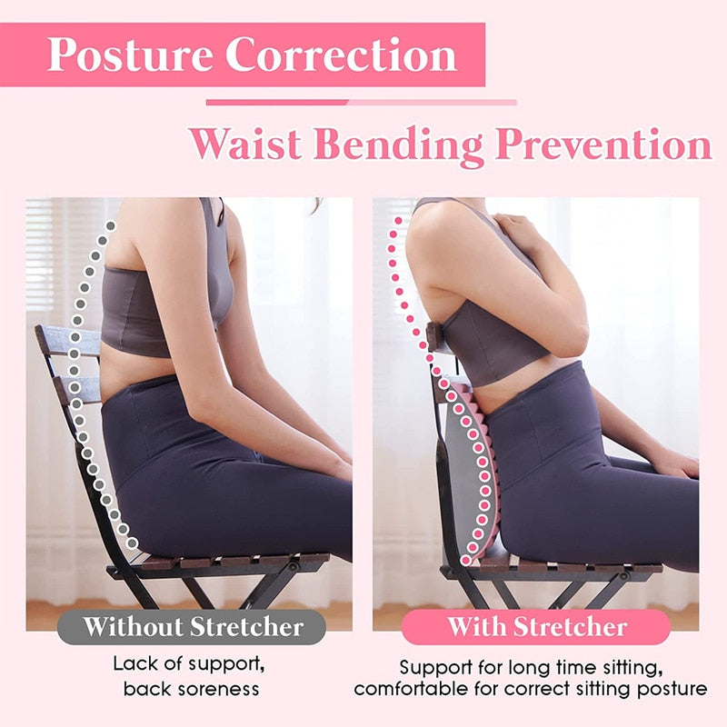 Multi-Purpose Spinal Curvature Massage Support