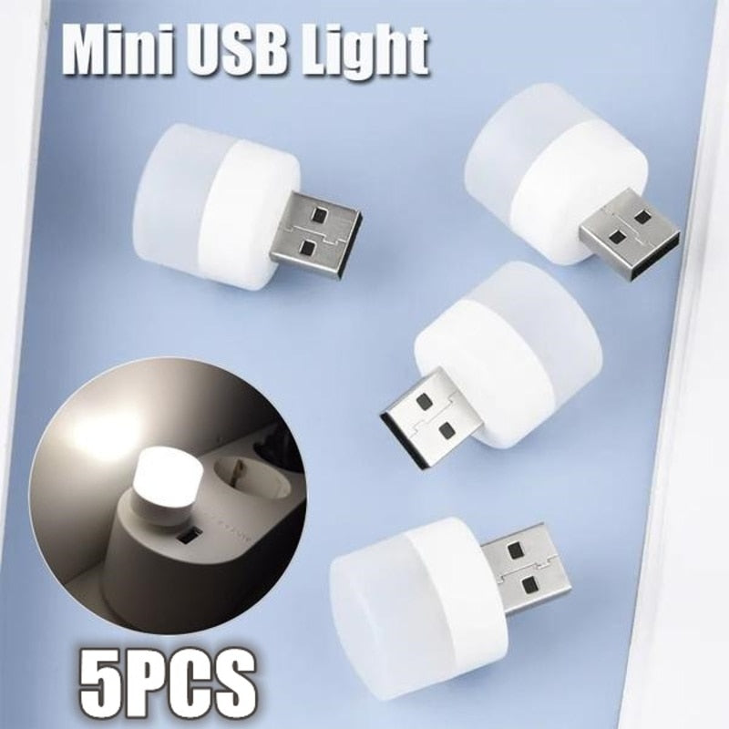 5V 1W Mini USB Plug Lamp Night Light